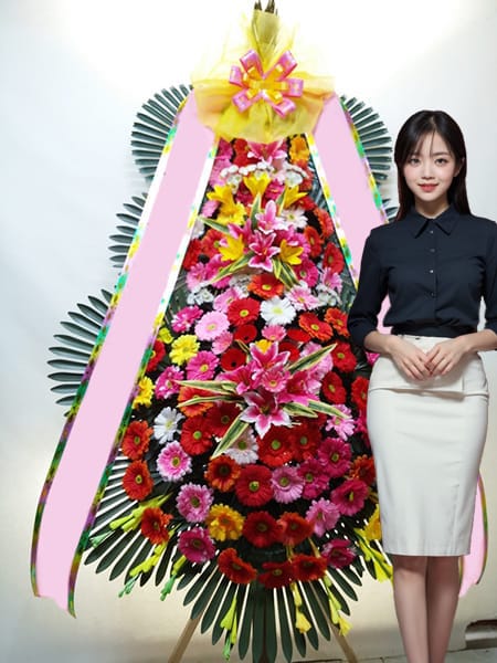 더메리든 3단화환 고급형